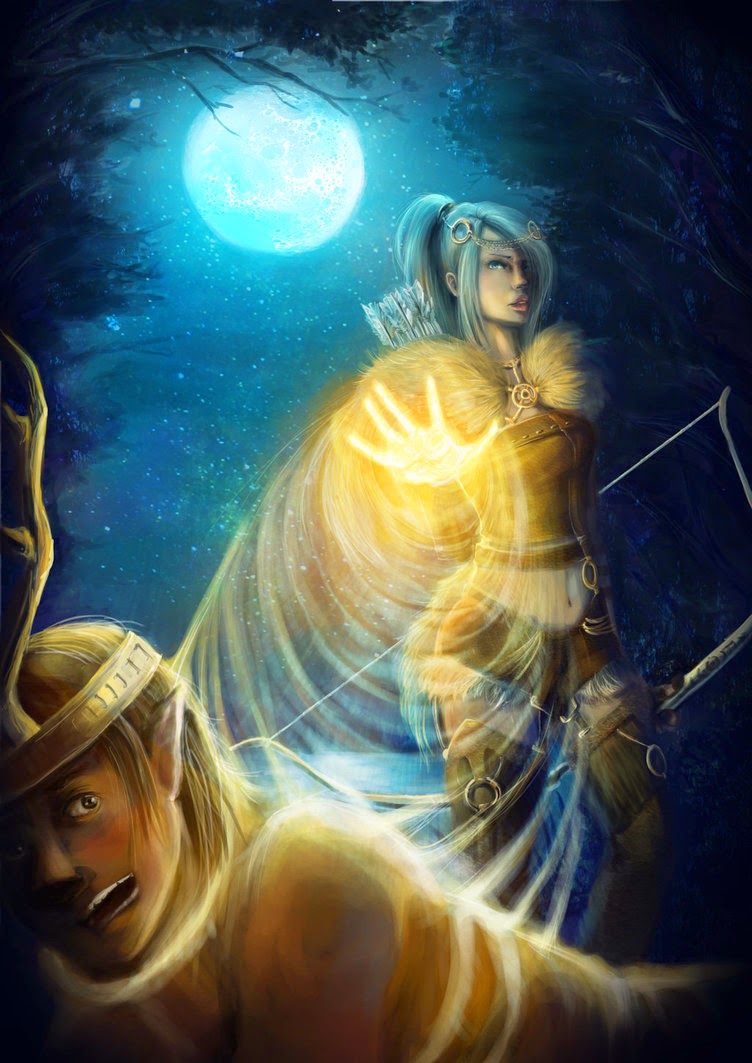 DragonsFaeriesElves&theUnseen : Goddess Artemis