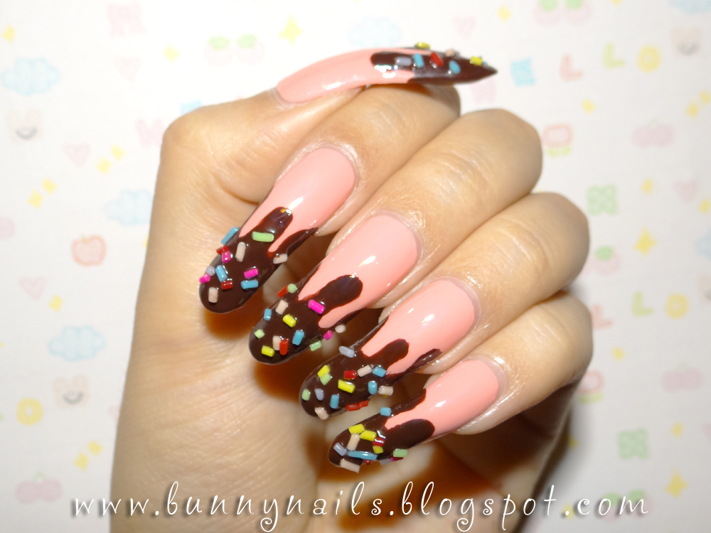 Chocolate Themed Nail Art - wide 5