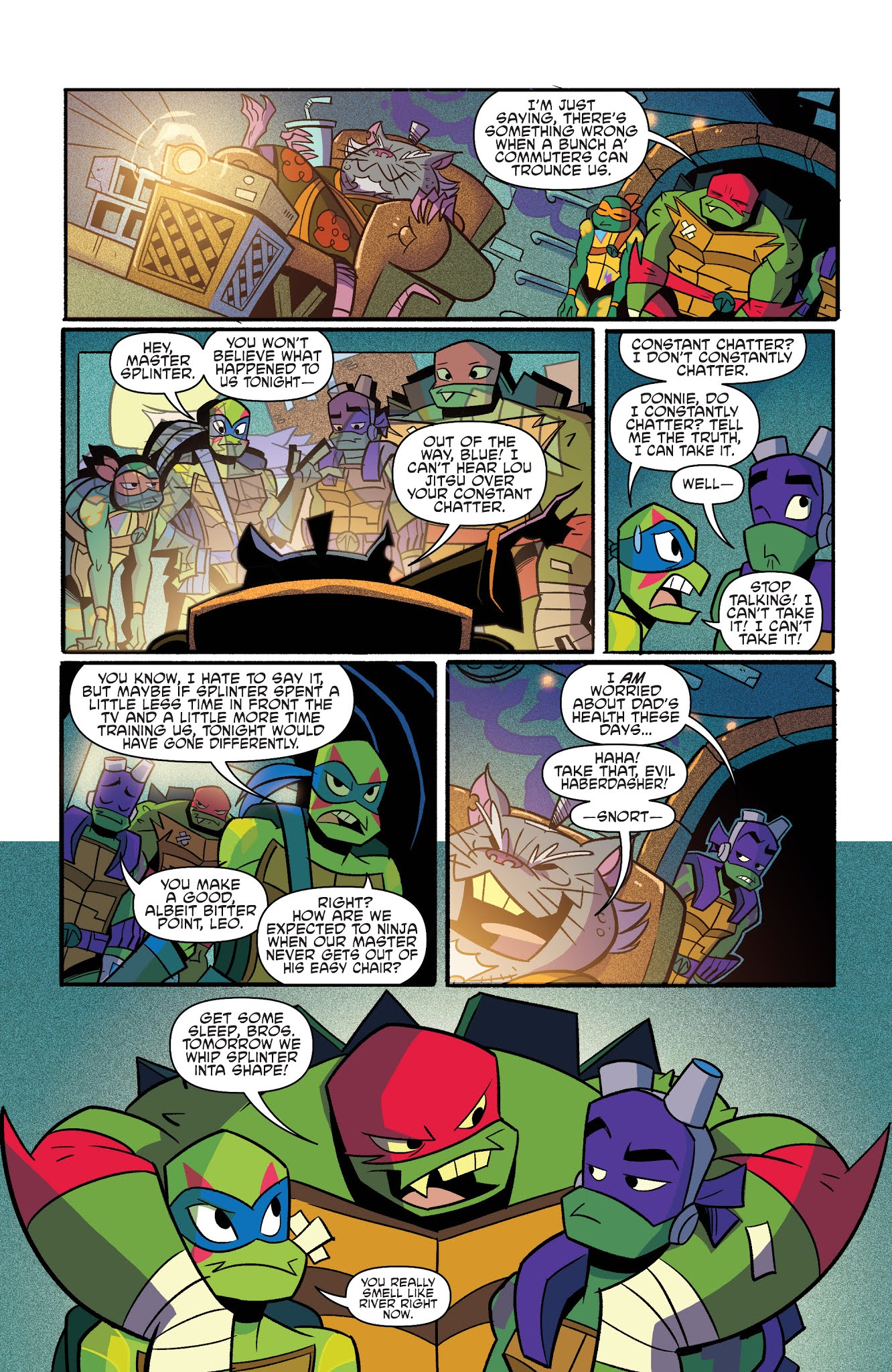 Read online Rise of the Teenage Mutant Ninja Turtles comic -  Issue #2 - 9
