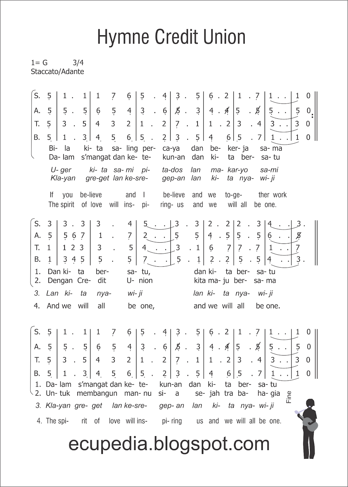 Arti Hymne Credit Union | Ruang Credit Union