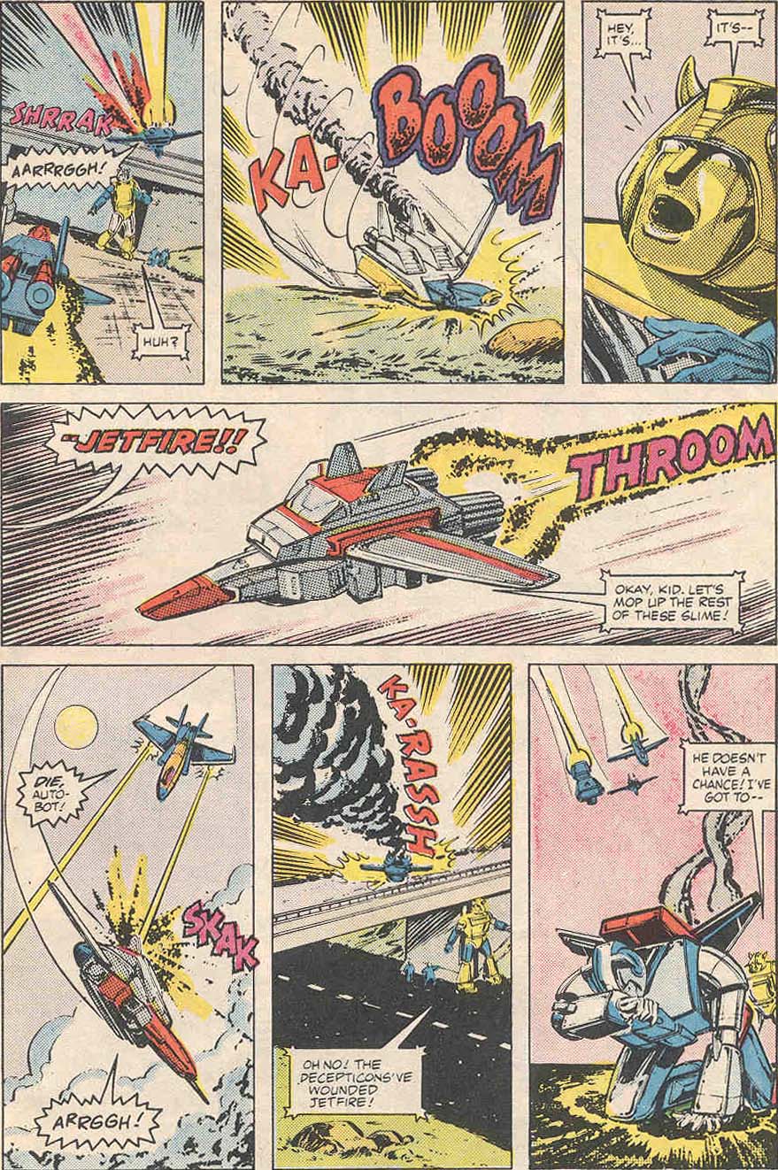 Read online The Transformers (1984) comic -  Issue #16 - 22