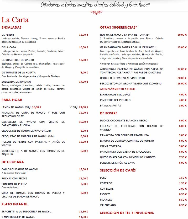 Nuestras escapadas familiares (NUEF) Restaurante De Santa Rosalía