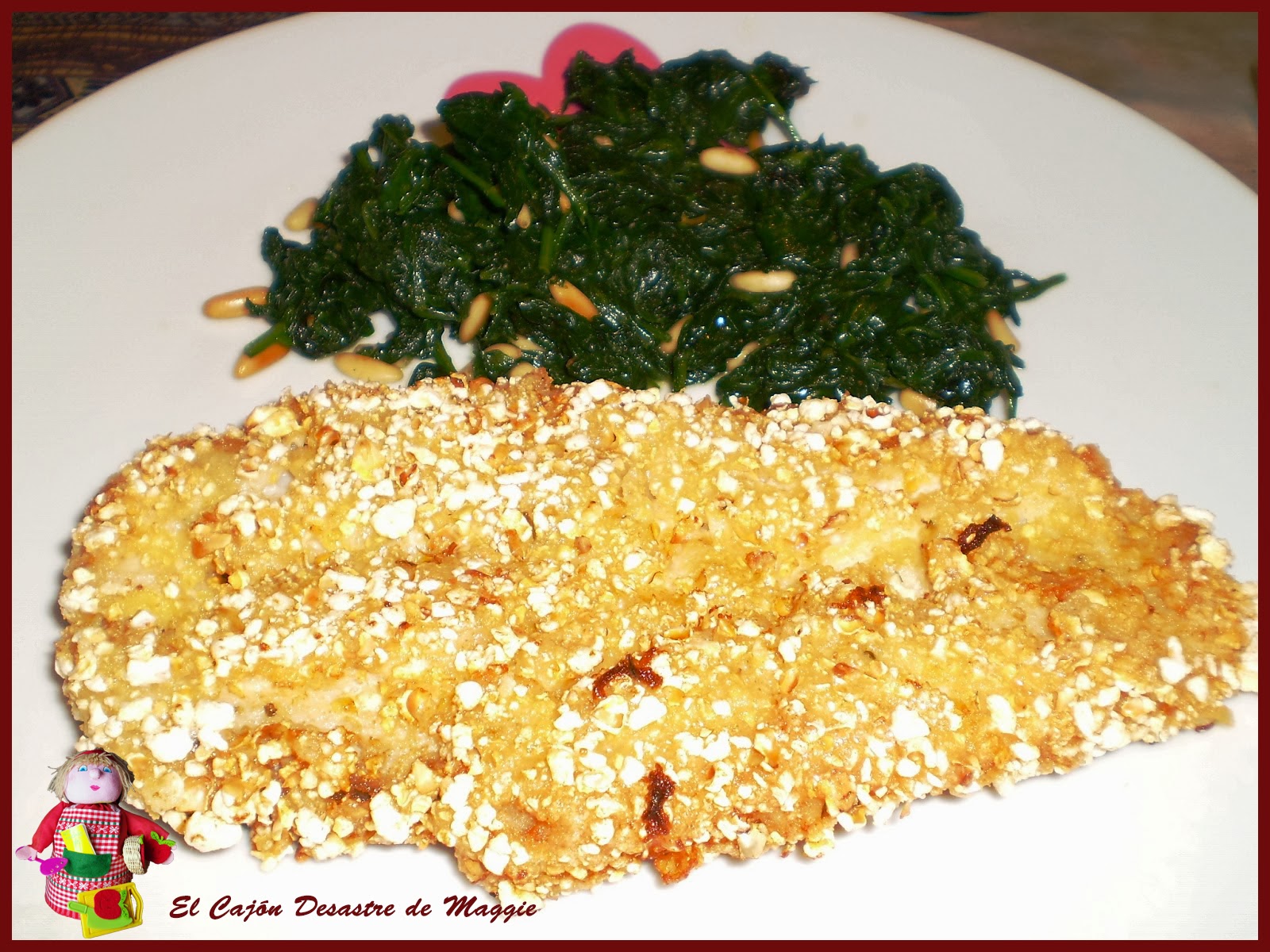 El cajón desastre de Maggie PESCADILLA REBOZADA CON ESPINACAS