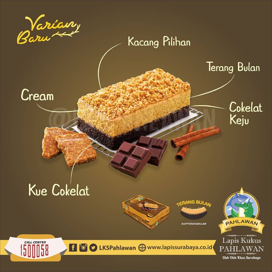 Varian Baru Lapis Kukus Surabaya Pahlawan Rasa Terang Bulan