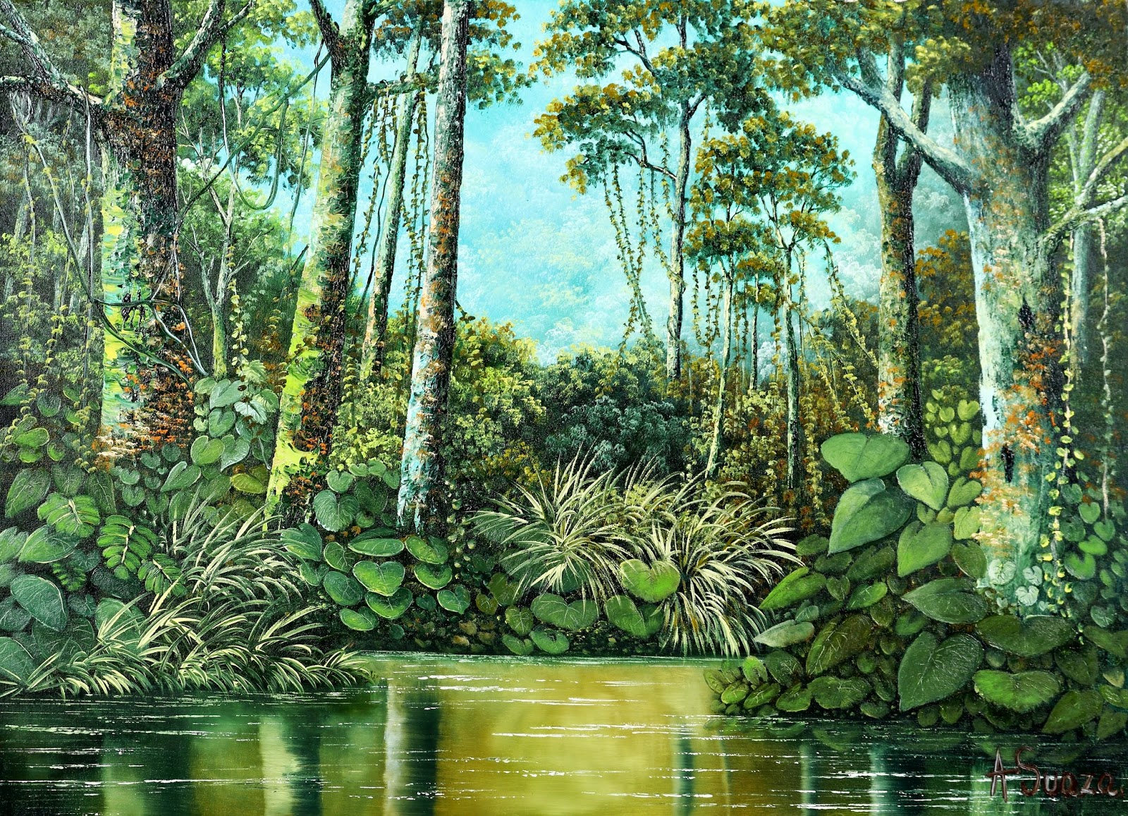 paisajes-de-colombia-al-oleo
