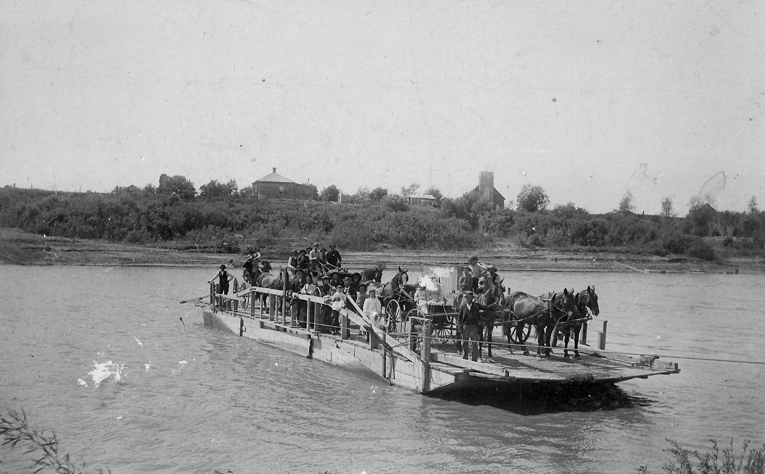 St. Vincent Memories Pembina County at 150 Ferries & Bridges