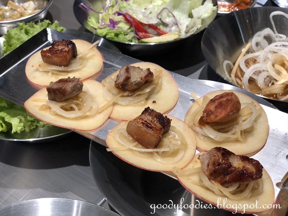 Goodyfoodies Apple Samgyupsal The Square At Jaya One