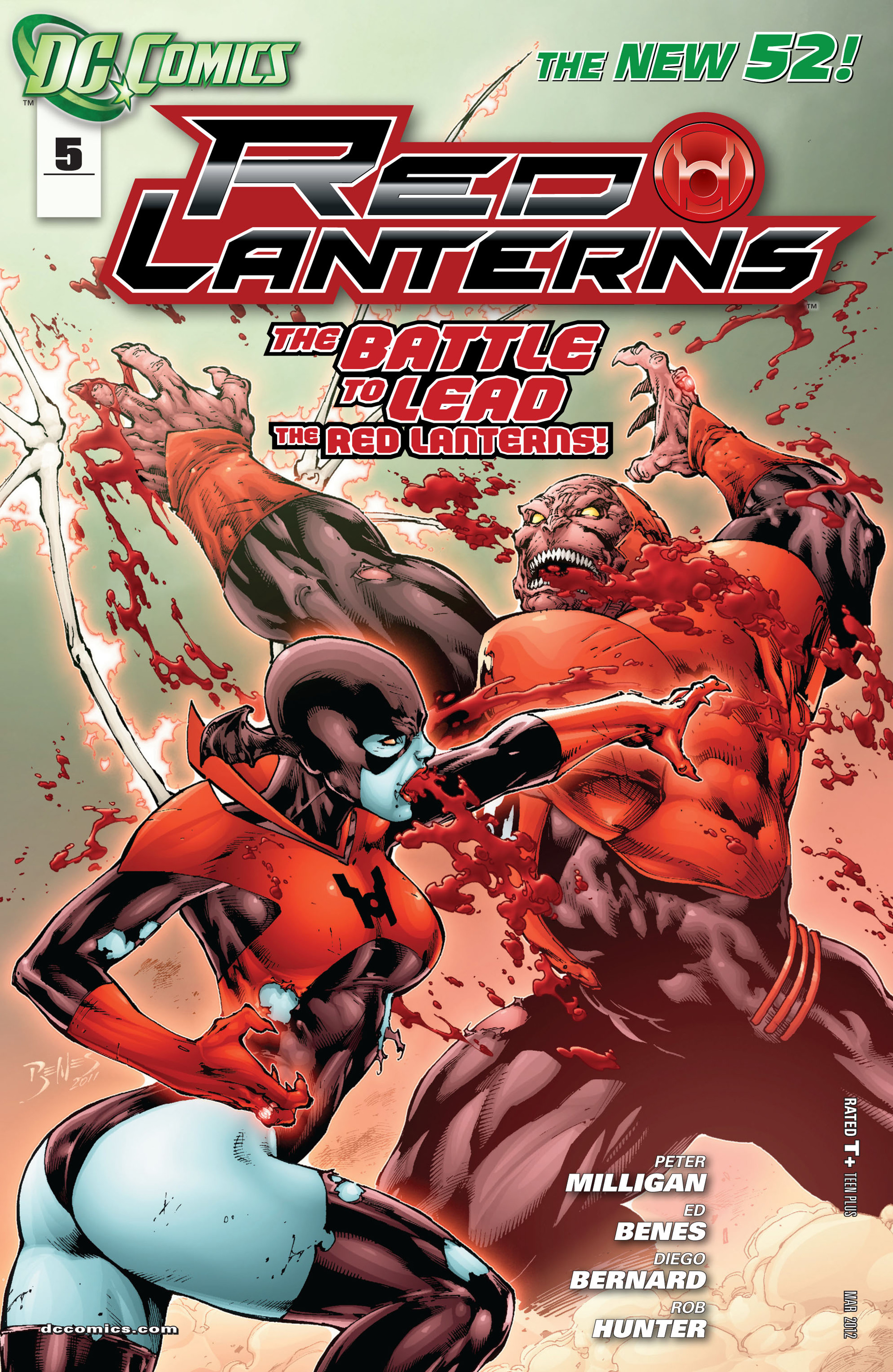Read online Red Lanterns comic -  Issue #5 - 1