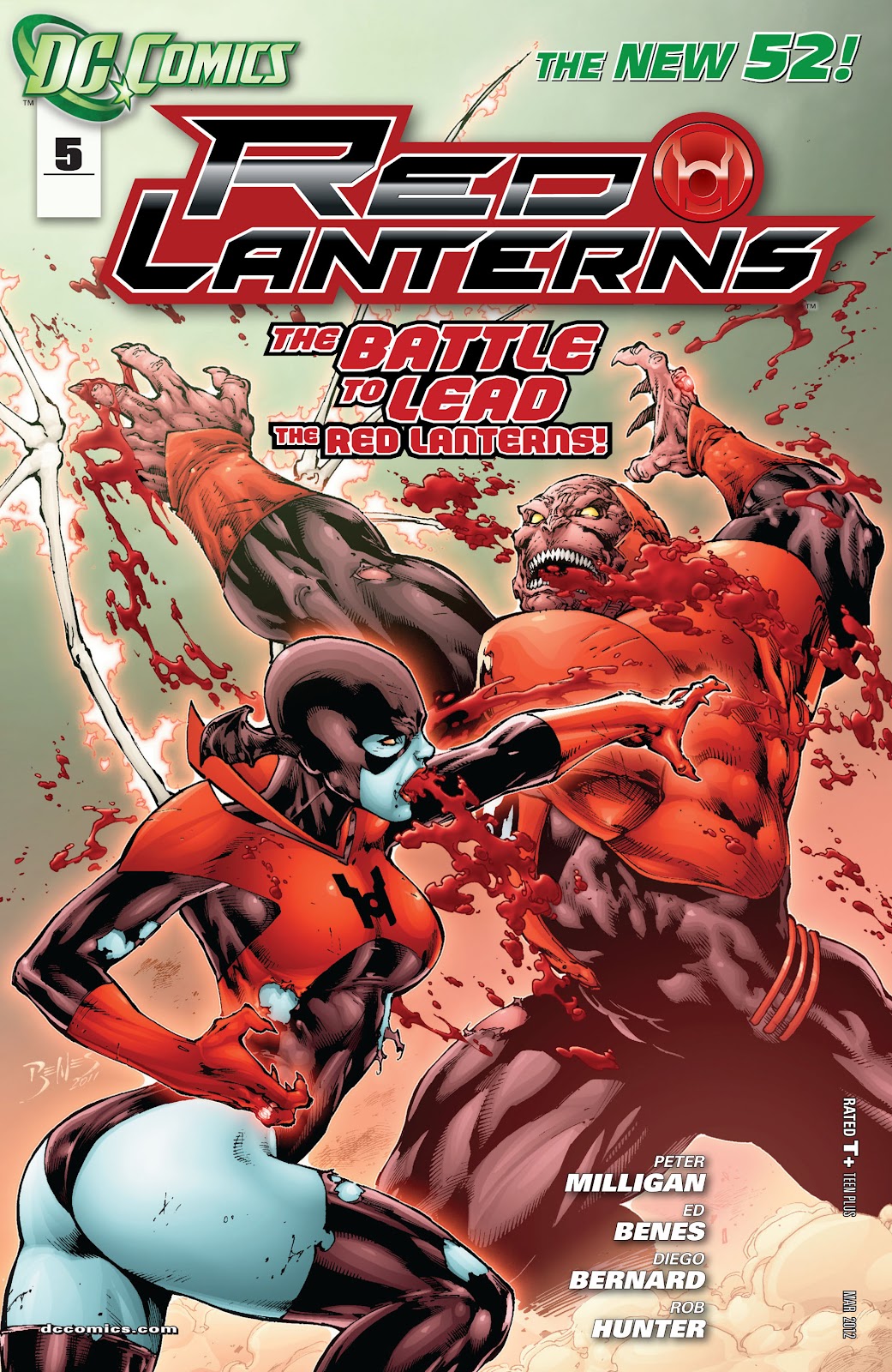 Red Lanterns issue 5 - Page 1