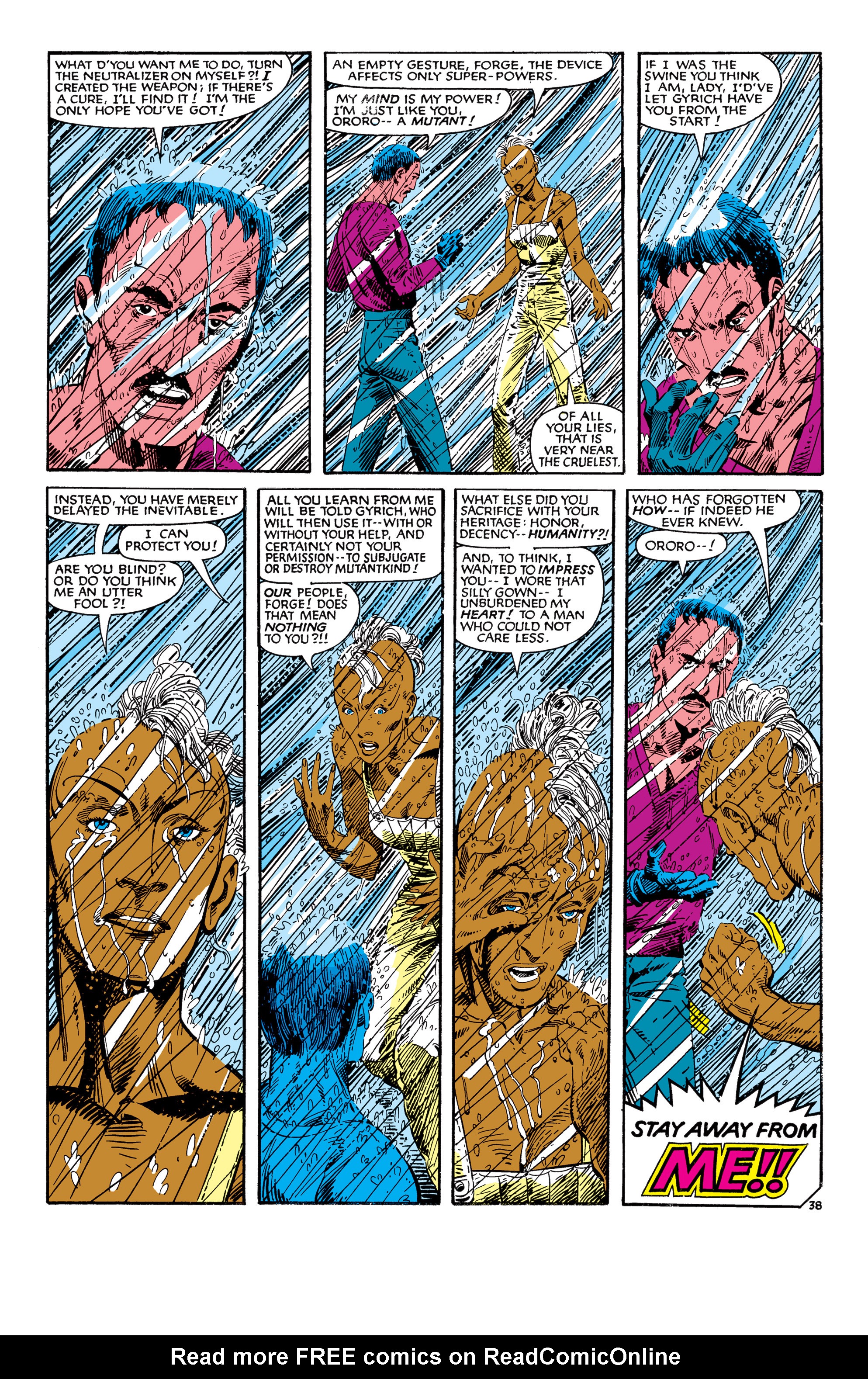 Read online Uncanny X-Men (1963) comic -  Issue #186 - 39