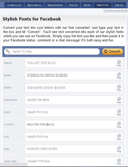 HƯỚNG DẪN VIẾT STATUS FACEBOOK BẰNG FONT CHỮ ĐỘC, LẠ HƯỚNG DẪN VIẾT STATUS FACEBOOK BẰNG FONT CHỮ ĐỘC, LẠ