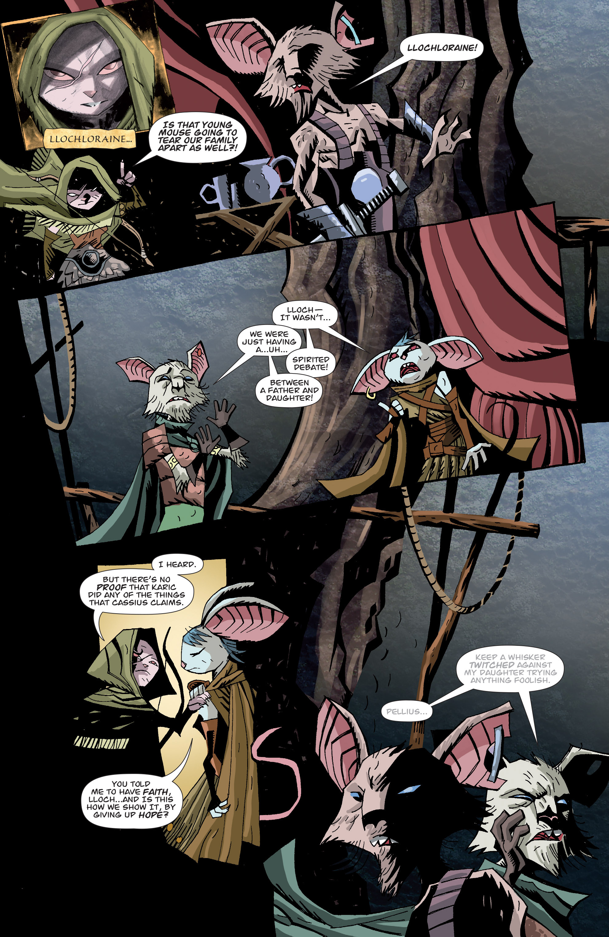 Read online The Mice Templar Volume 3: A Midwinter Night's Dream comic -  Issue # _TPB - 102