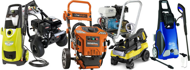 Types of Pressure Washers