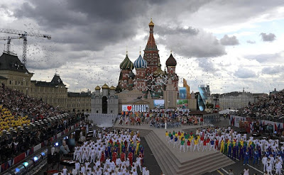 Gala concert marking the 870th anniversary of Moscow. Gala concert marking the 870th anniversary of Moscow.