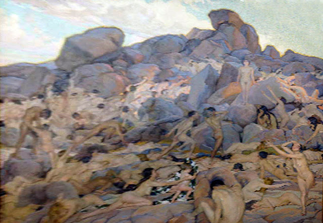 Francisco Pons Arnau, Humanidad, Pintor español, Pintor Valenciano, Pintura Valenciana, Impresionismo Valenciano