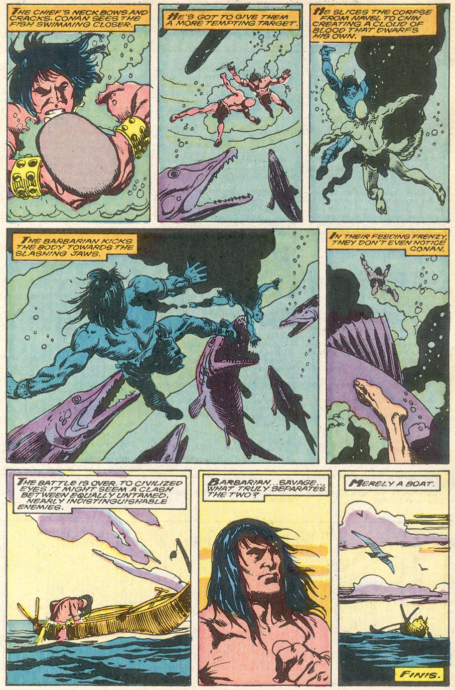 Read online Conan the Barbarian (1970) comic -  Issue #218 - 22