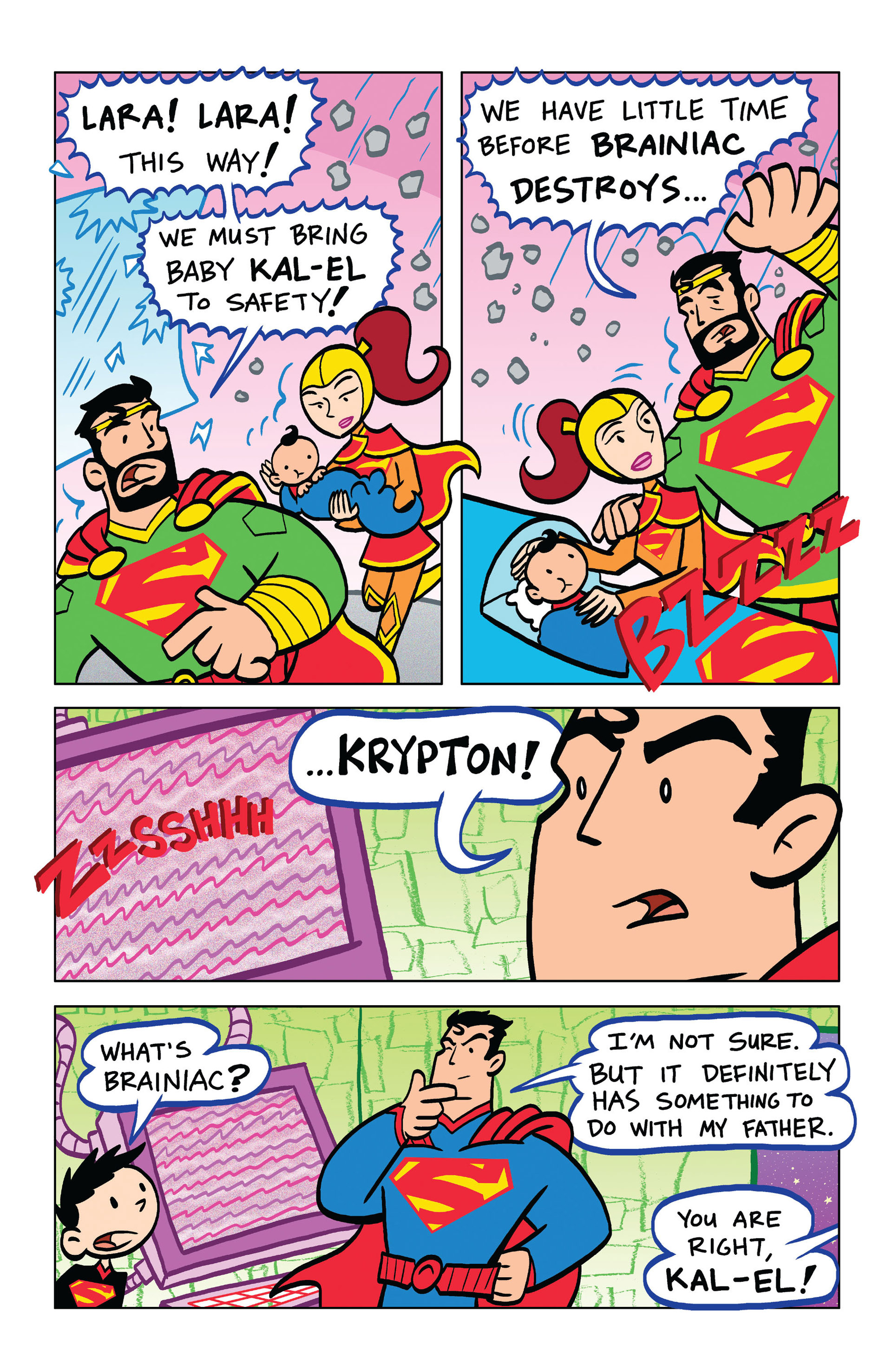 Read online Superman Family Adventures comic -  Issue #8 - 9