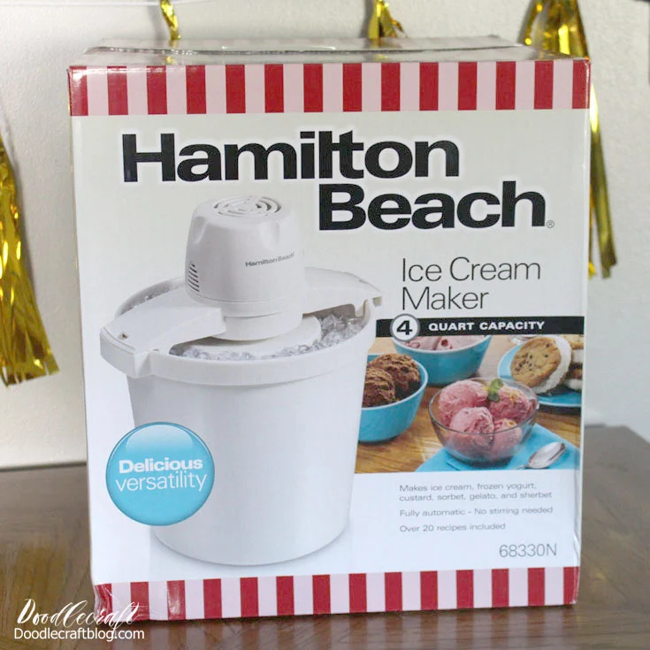 Caramel Ice Cream with Hamilton Beach Ice Cream Maker