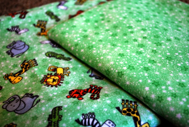 Sunshine and a Summer Breeze Flannel Baby Blanket