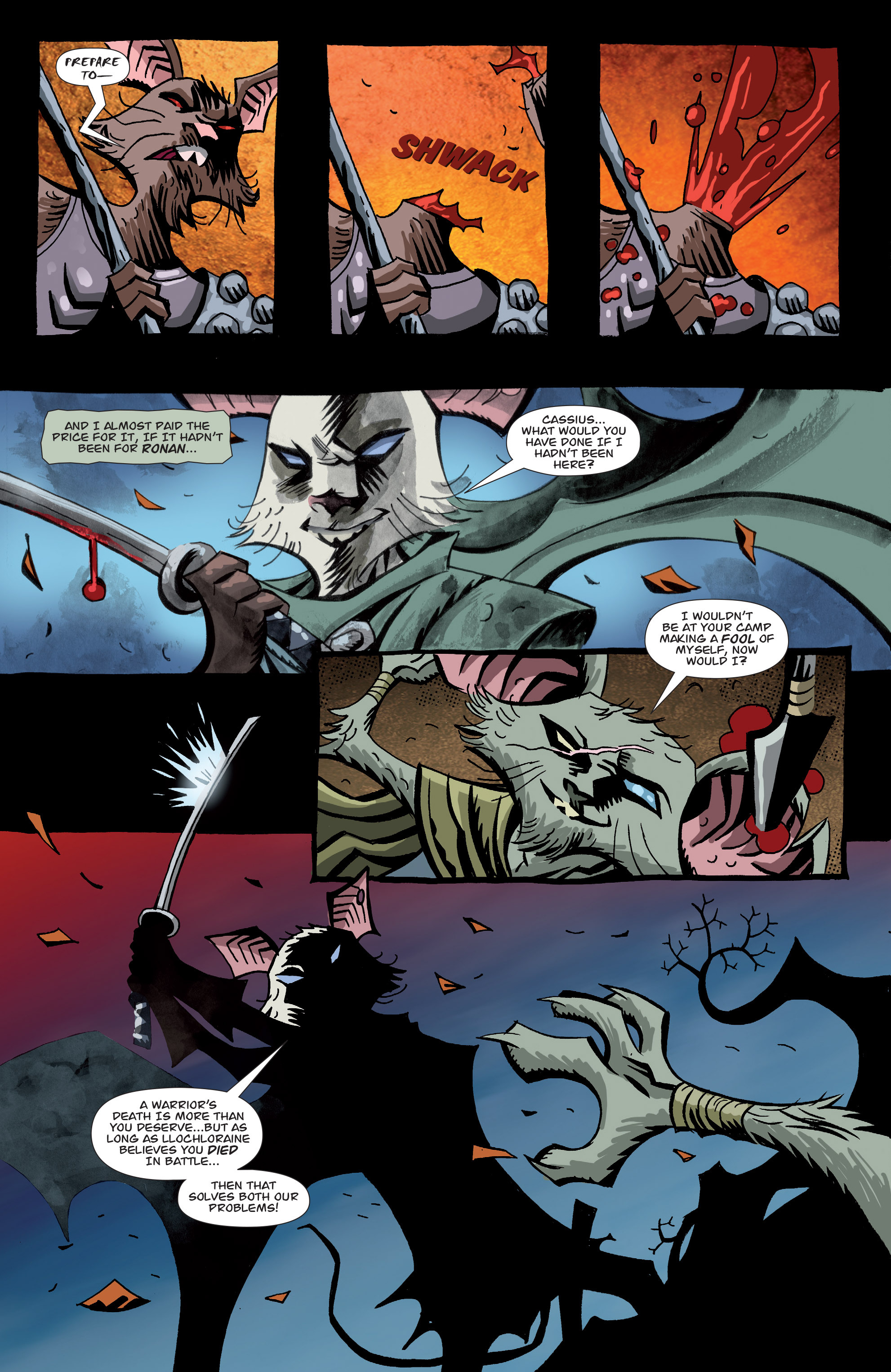 Read online The Mice Templar Volume 3: A Midwinter Night's Dream comic -  Issue # _TPB - 68