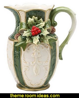 Emerald Holiday Holly Pitcher christmas kitchen decorations - Christmas table ware - Christmas mugs - Christmas table decorations - Christmas glass ware - Holiday decor - Christmas dining - christmas entertaining - Christmas Tablecloth - decorating for Christmas - Santa mugs - Christmas Cookie Cutters - snowman and reindeer kitchen accessories Emerald Holiday Holly Pitcher christmas kitchen decorations - Christmas table ware - Christmas mugs - Christmas table decorations - Christmas glass ware - Holiday decor - Christmas dining - christmas entertaining - Christmas Tablecloth - decorating for Christmas - Santa mugs - Christmas Cookie Cutters - snowman and reindeer kitchen accessories