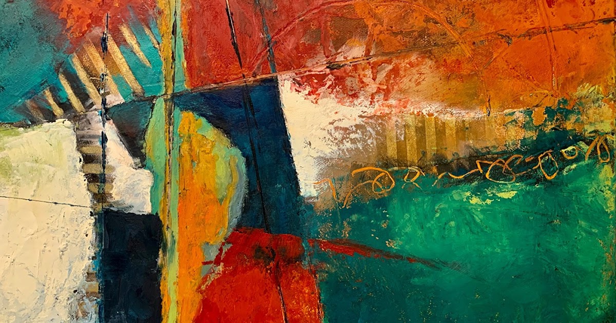 CAROL NELSON FINE ART BLOG Cold Wax, Mixed Media Abstract Painting