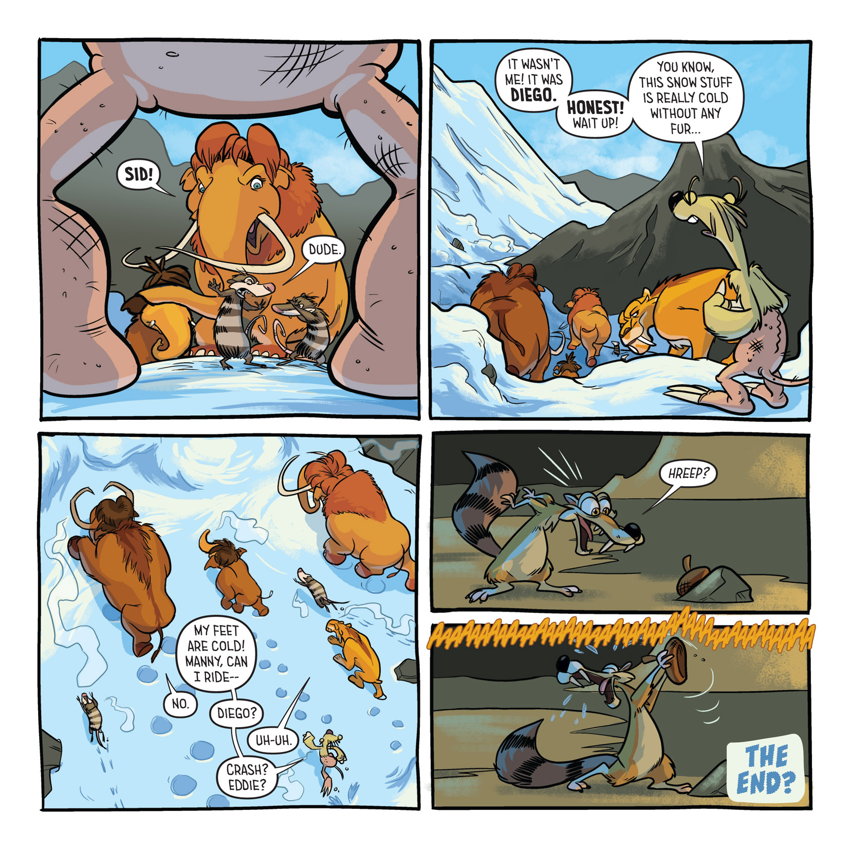 Read online Ice Age: Iced In comic -  Issue # Full - 24