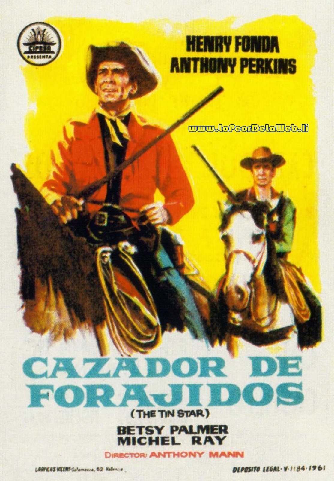 Cazador de Forajidos (Western / 1957 / Henry Fonda)