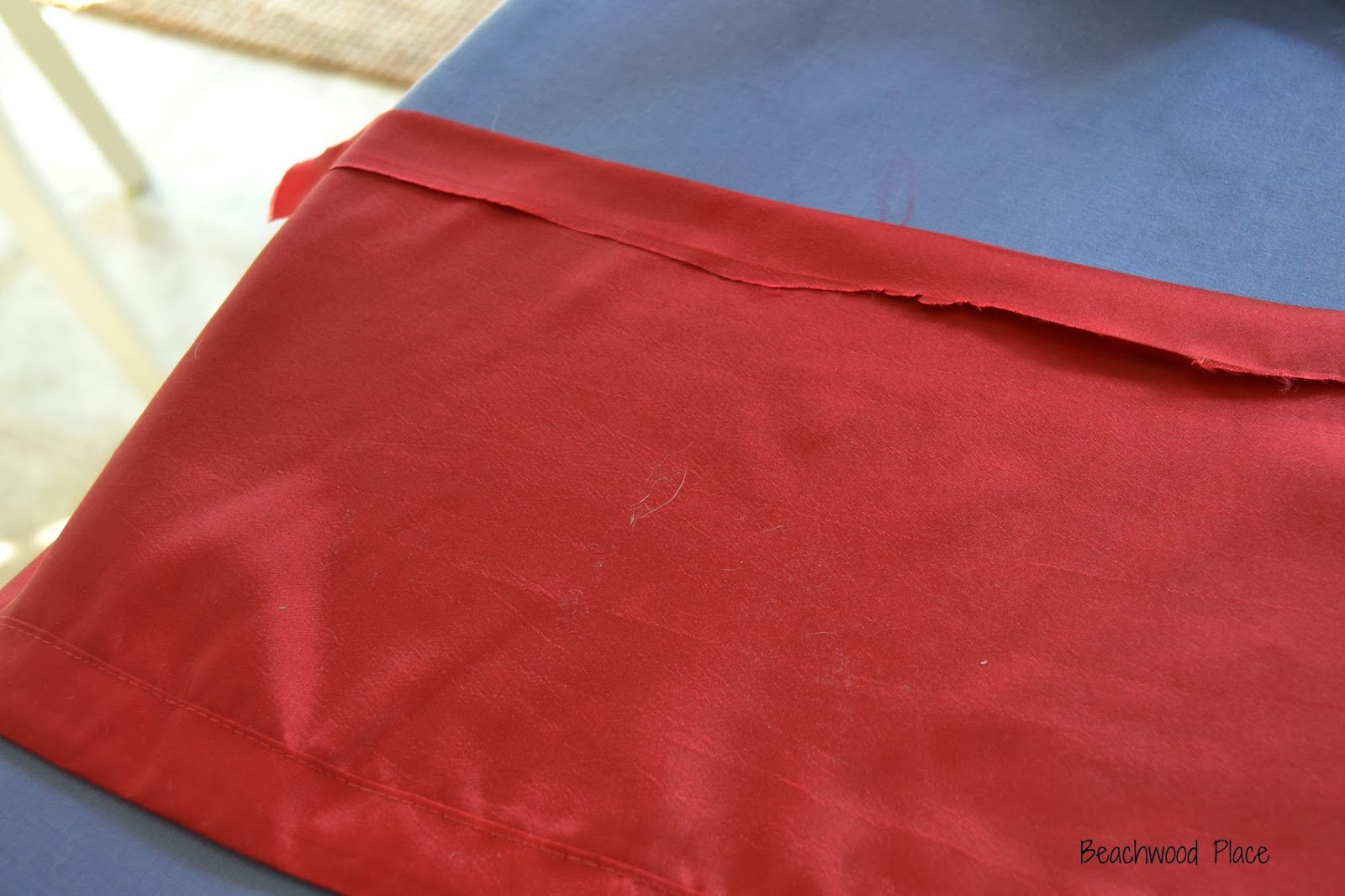 Beachwood Place: Diy Pier 1 Knock off Red Bow Pillow