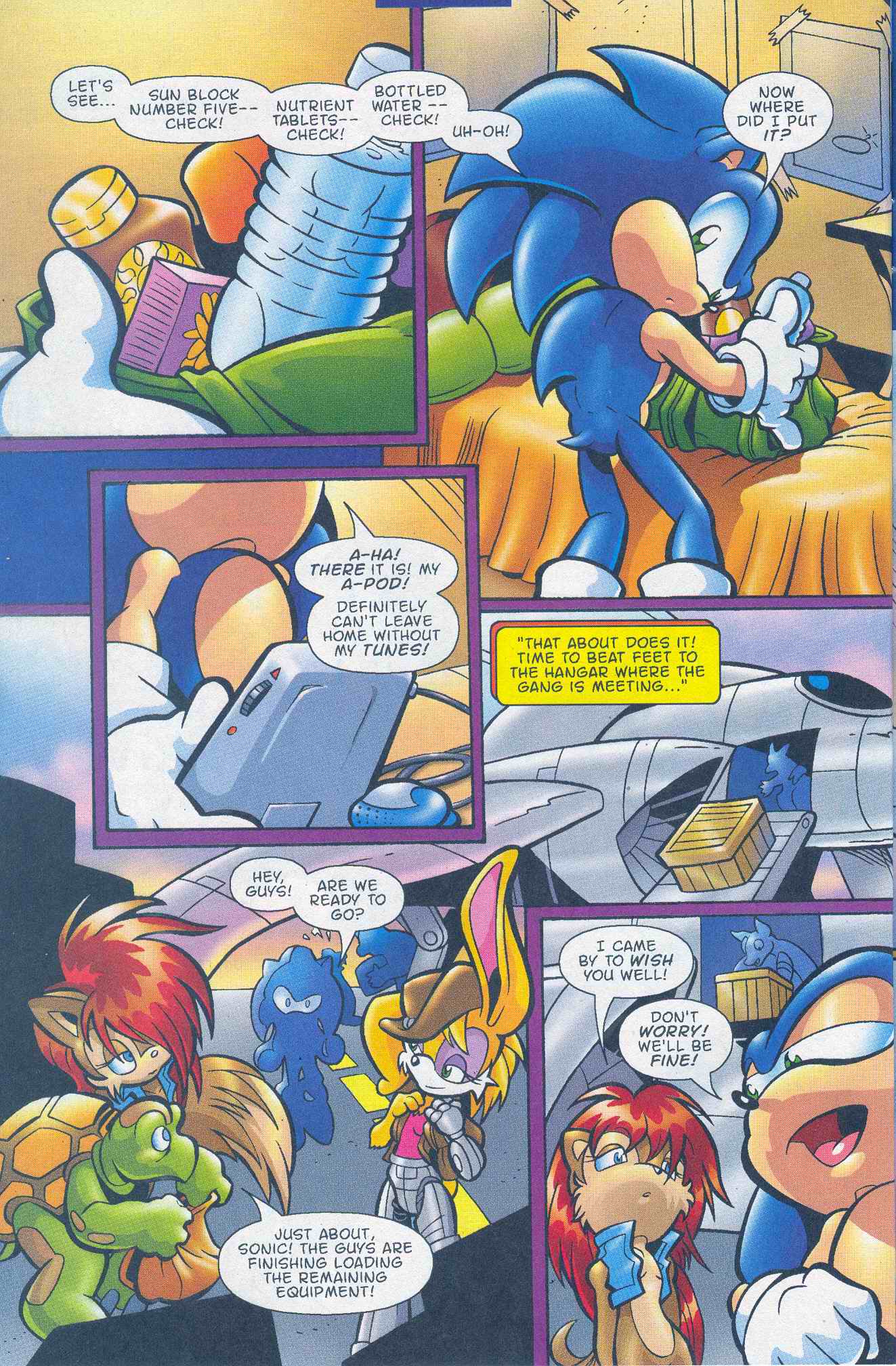 Read online Sonic The Hedgehog comic -  Issue #145 - 23