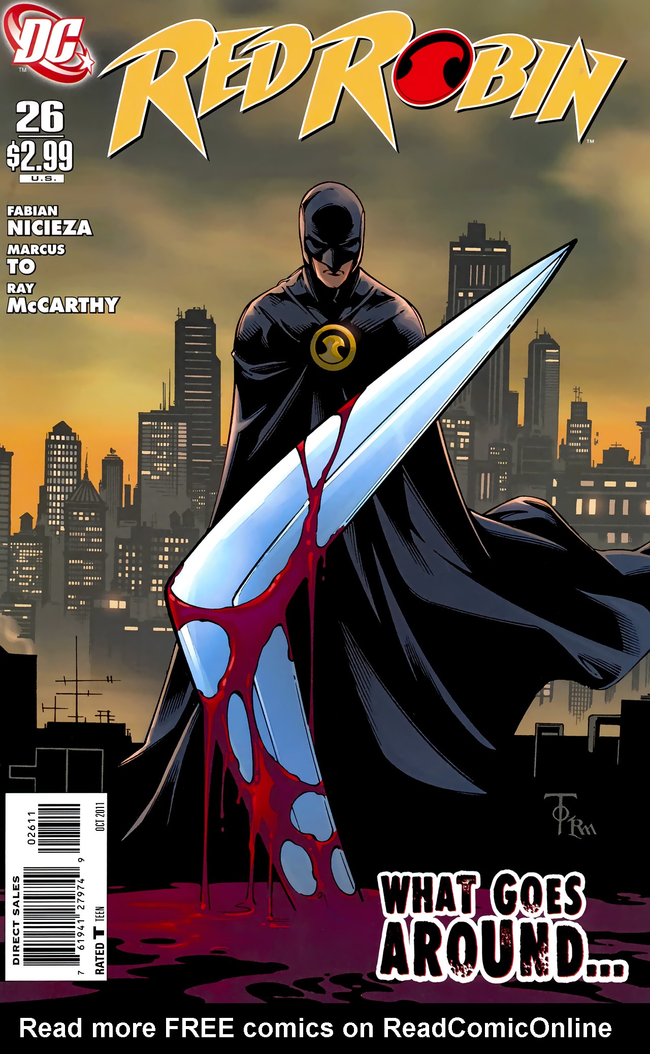 Read online Red Robin comic -  Issue #26 - 1