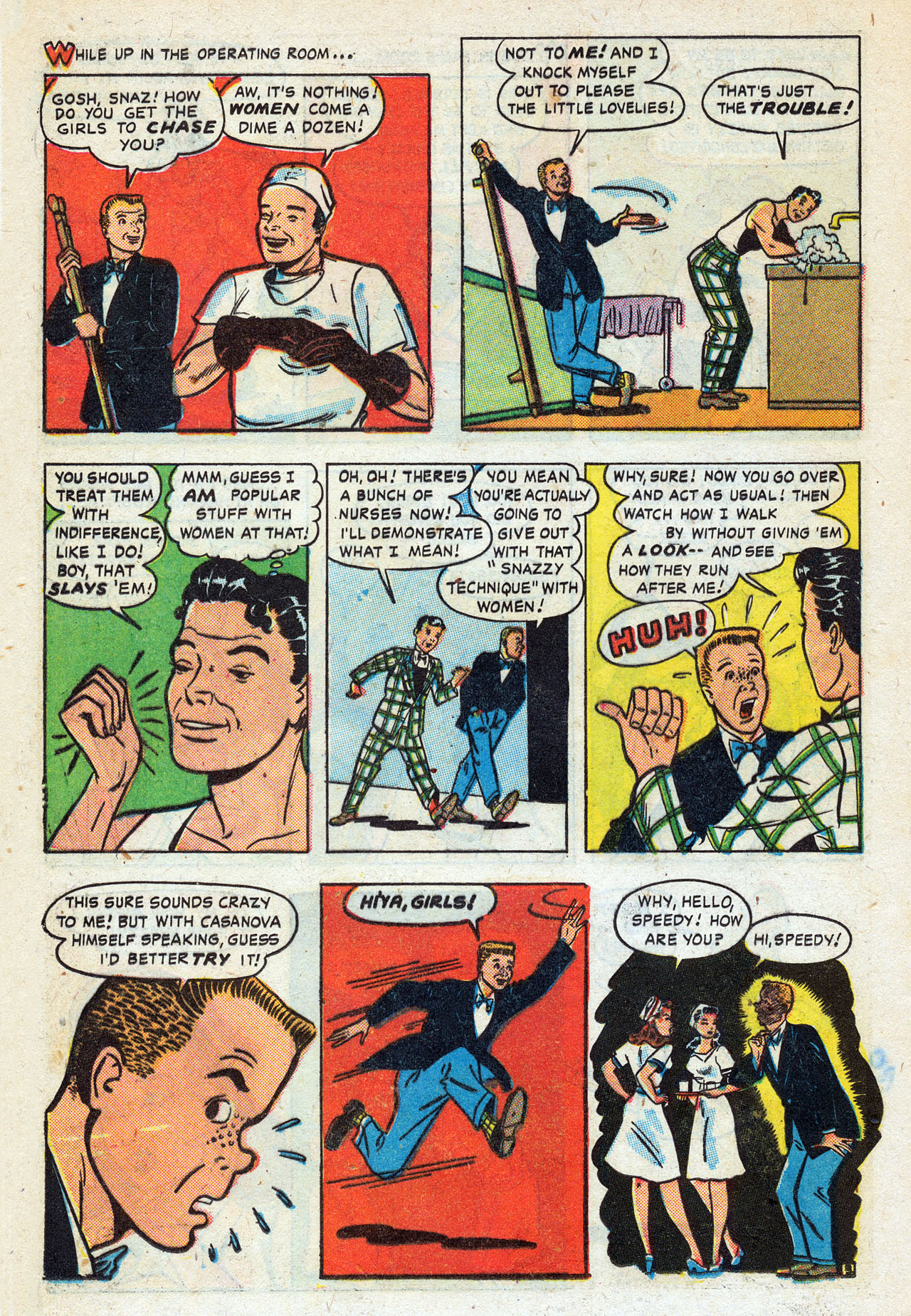 Read online Nellie The Nurse (1945) comic -  Issue #14 - 16
