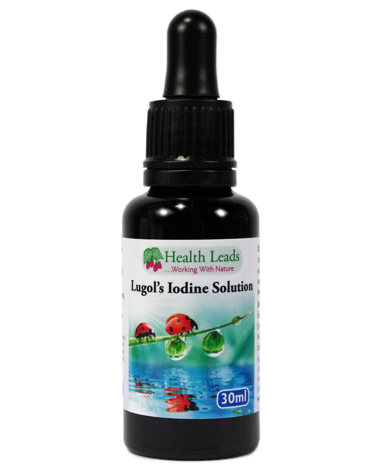 Health Leads UK Ltd Lugols Iodine Solution 30ml & 100ml