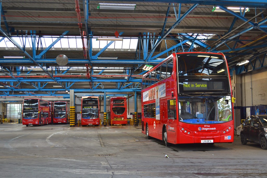 The Circle of London Stagecoach London Barking Garage [BK]