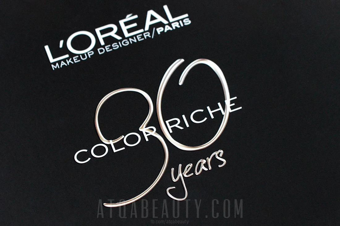 L’Oréal Paris Color Riche 30 years