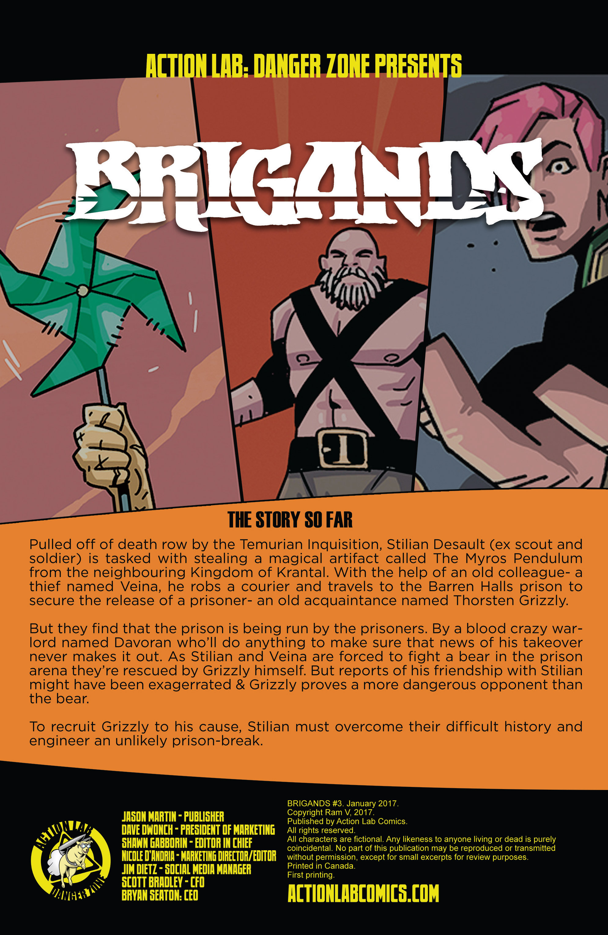 Read online Brigands comic -  Issue #3 - 2