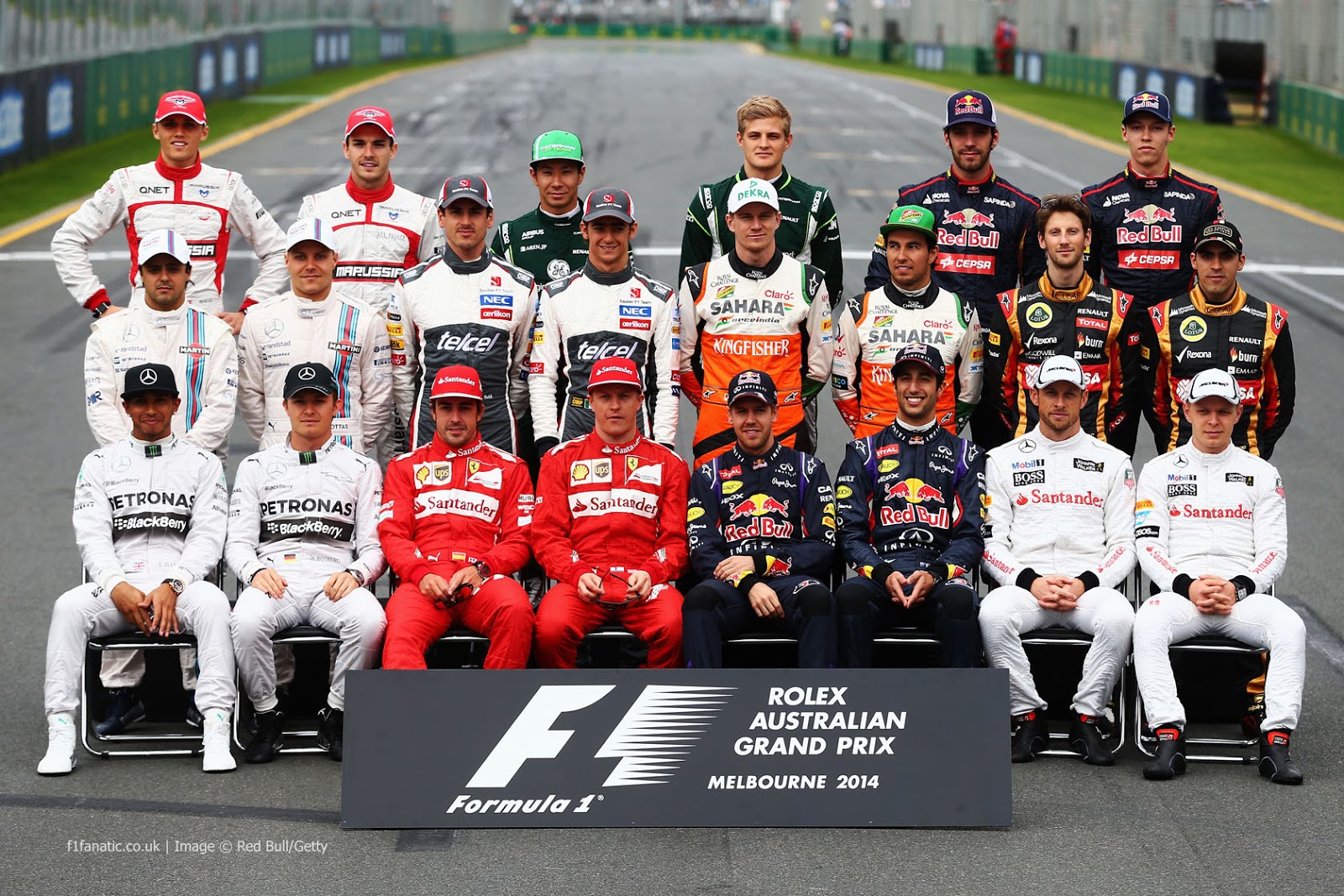 Formula 1 2014 Full Driver Lineup Everything F1