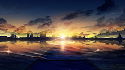 scenery anime 4k sunrise landscape ultra quad uhdpaper ultrawide