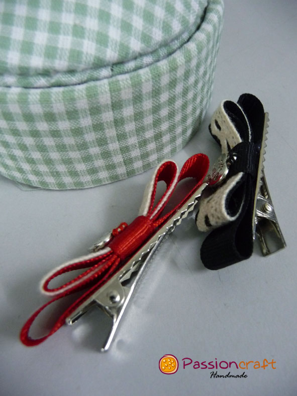 Passioncraft Lace Ribbon hair clip