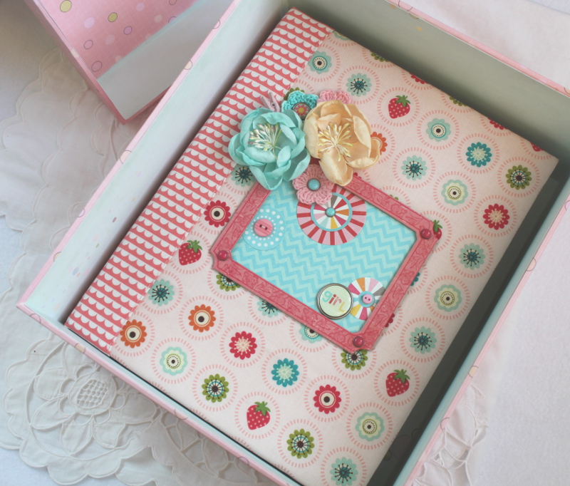 Яркий альбом в коробке) Для девочки)