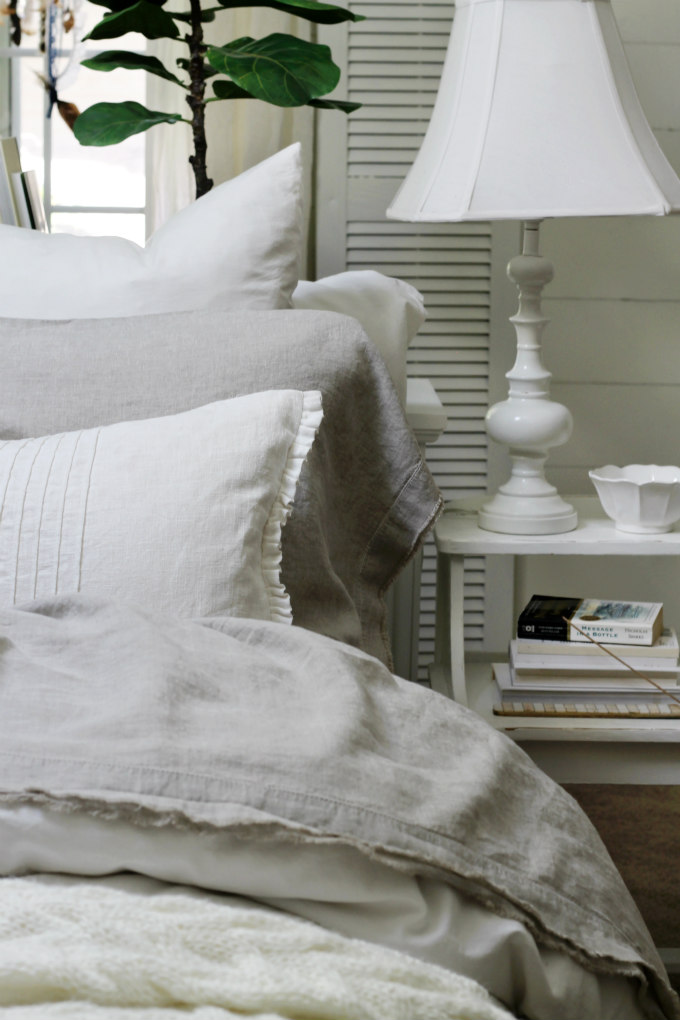 Beautiful French Linen Bedding The Wicker House