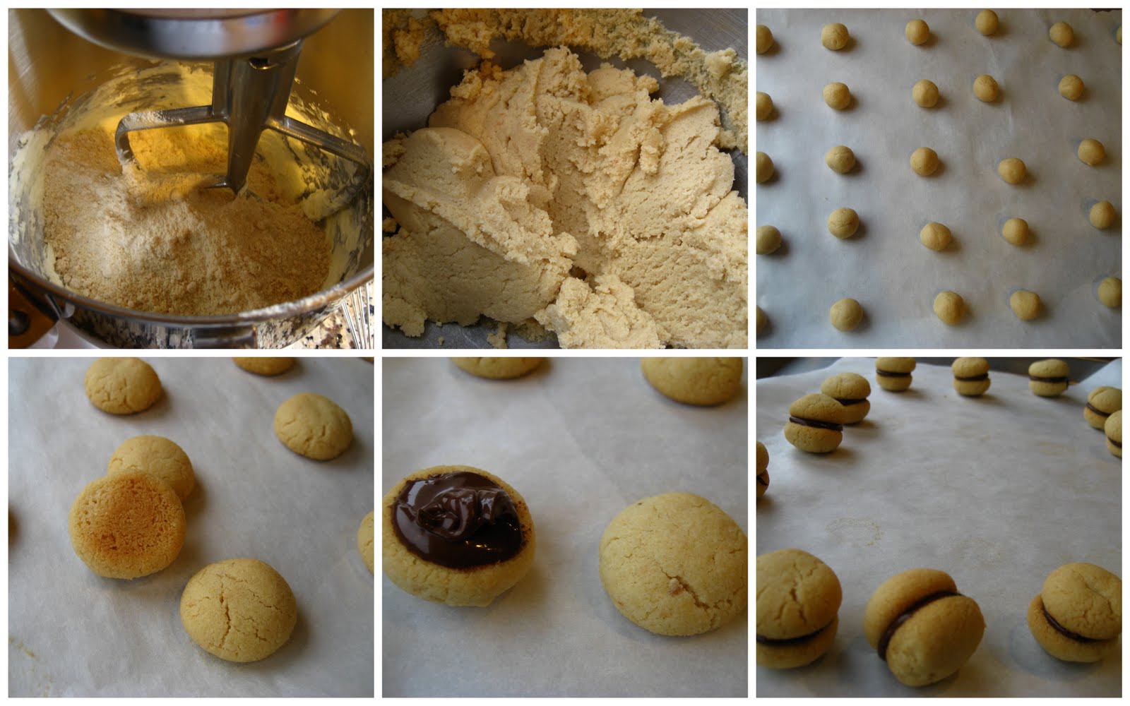 Home Cooking In Montana Italian Almond Butter Cookies... Baci Di Dama