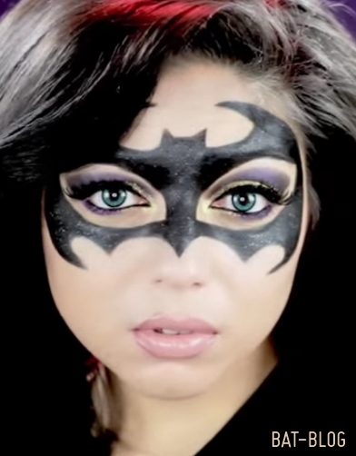 BAT - BLOG : BATMAN TOYS and COLLECTIBLES: #BATMAN Inspired Makeup Tutorial  Video