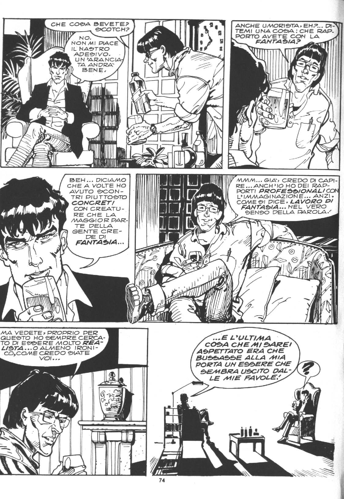 Read online Dylan Dog (1986) comic -  Issue #24 - 71