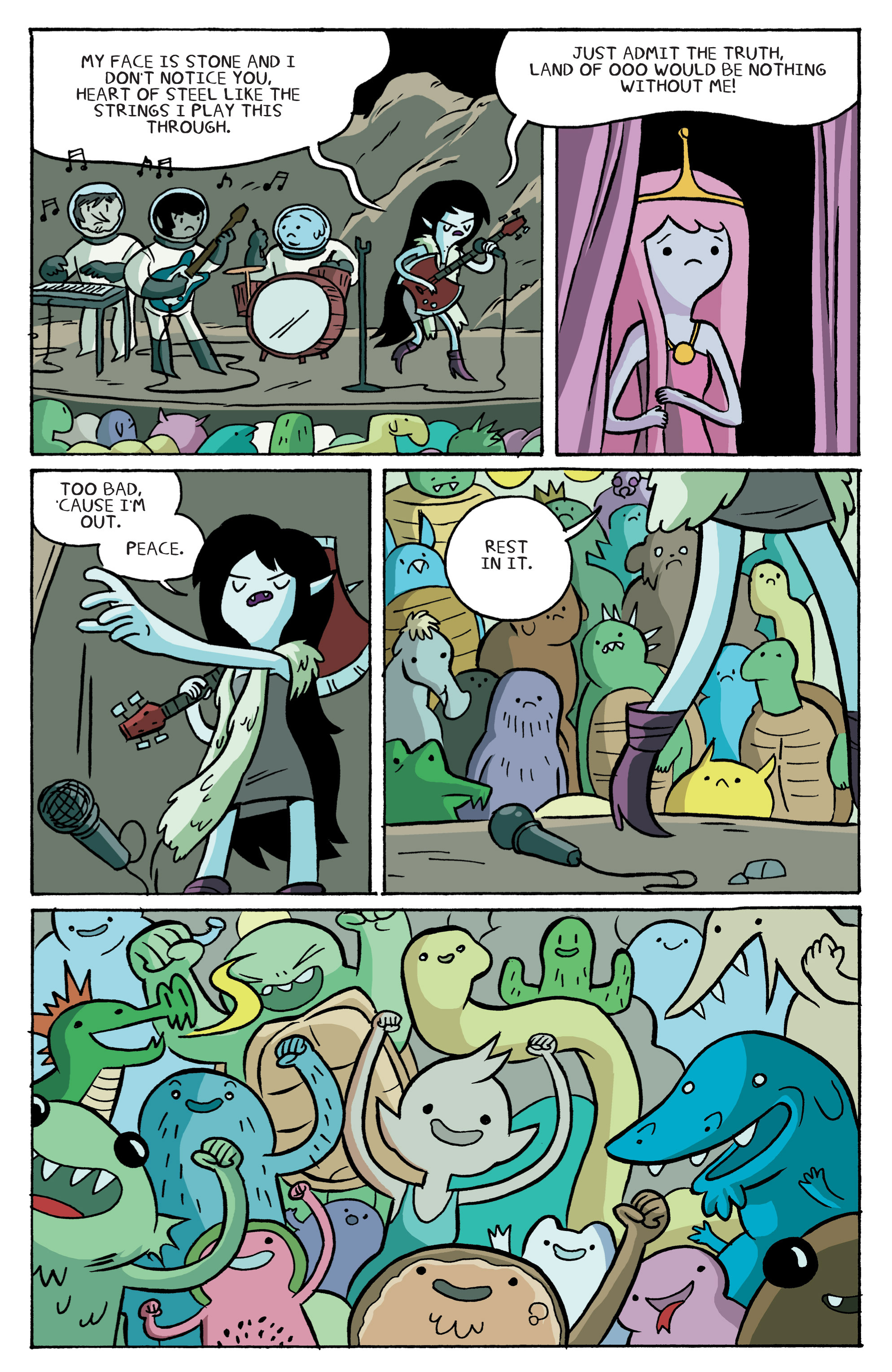 Read online Adventure Time: Marceline and the Scream Queens comic -  Issue #3 - 19