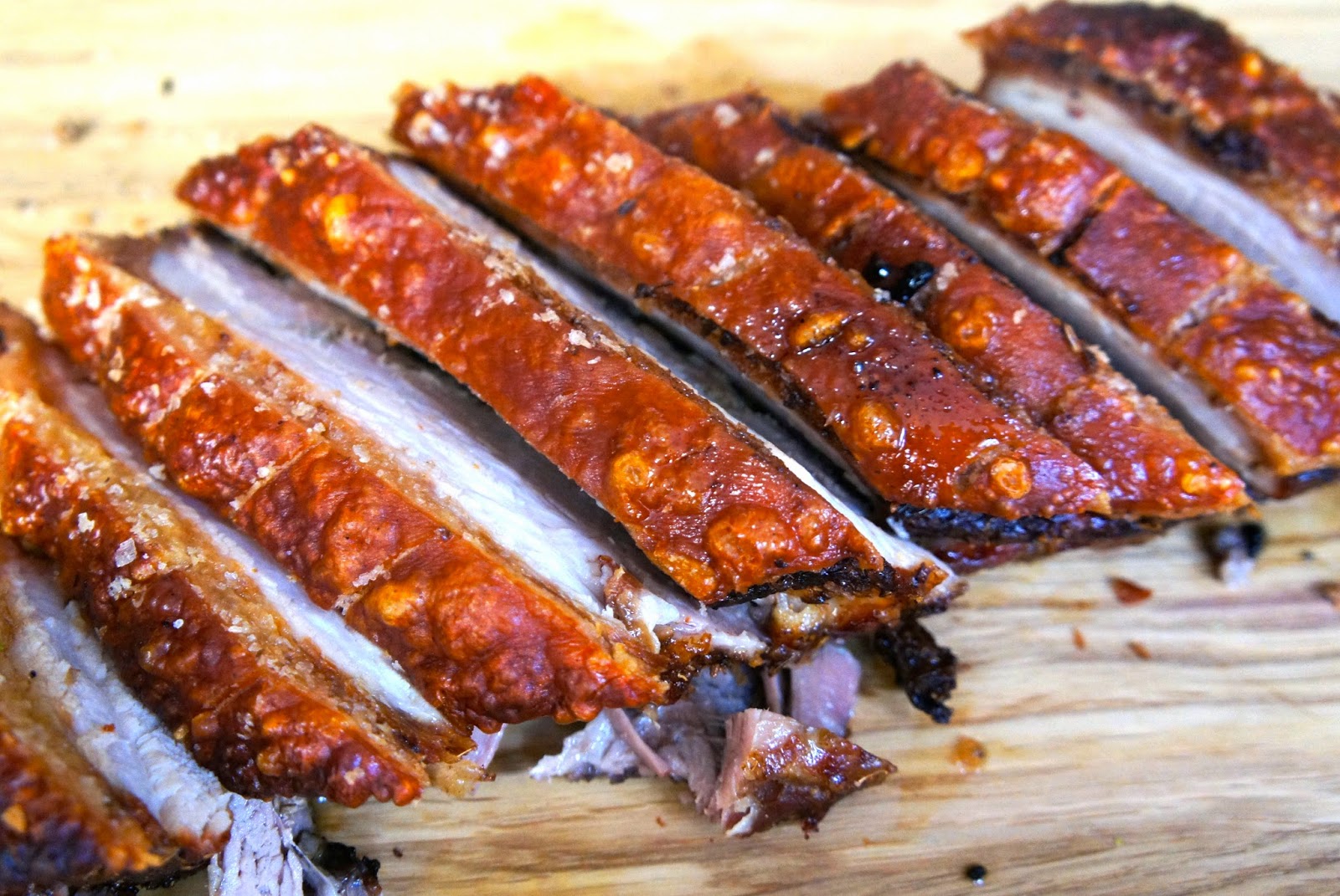 Notes of Bacon Slow Roast Pork Belly