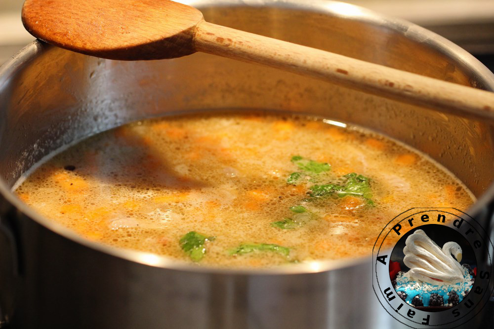 Bouillon de veau au Ratafia Champenois A Prendre Sans Faim