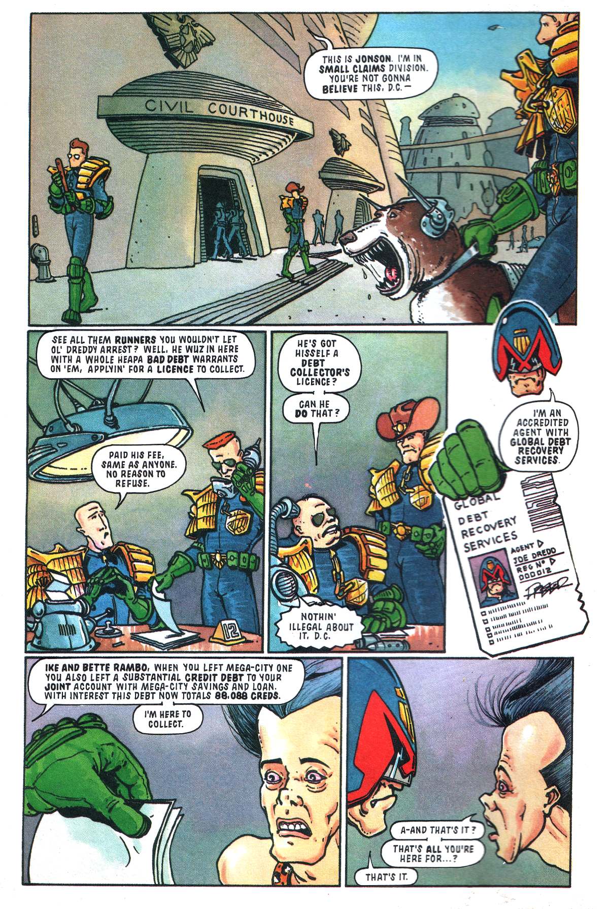 Read online Judge Dredd: The Complete Case Files comic -  Issue # TPB 17 (Part 1) - 81