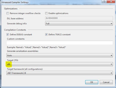 Cara Mengatasi The Microsoft.Jet.OLEDB.4.0 Provider is Not Registered on The Local Machine Pada VB .Net