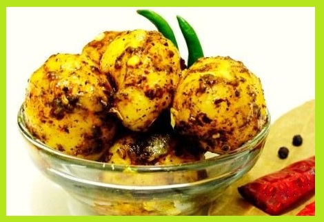 आलू का अचार बनाने की विधि - Aloo Ka Achar Recipe - Potato Pickle